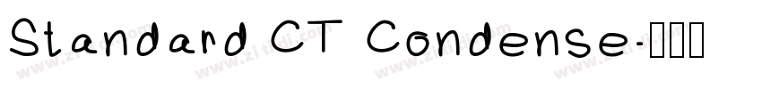 Standard CT Condense字体转换